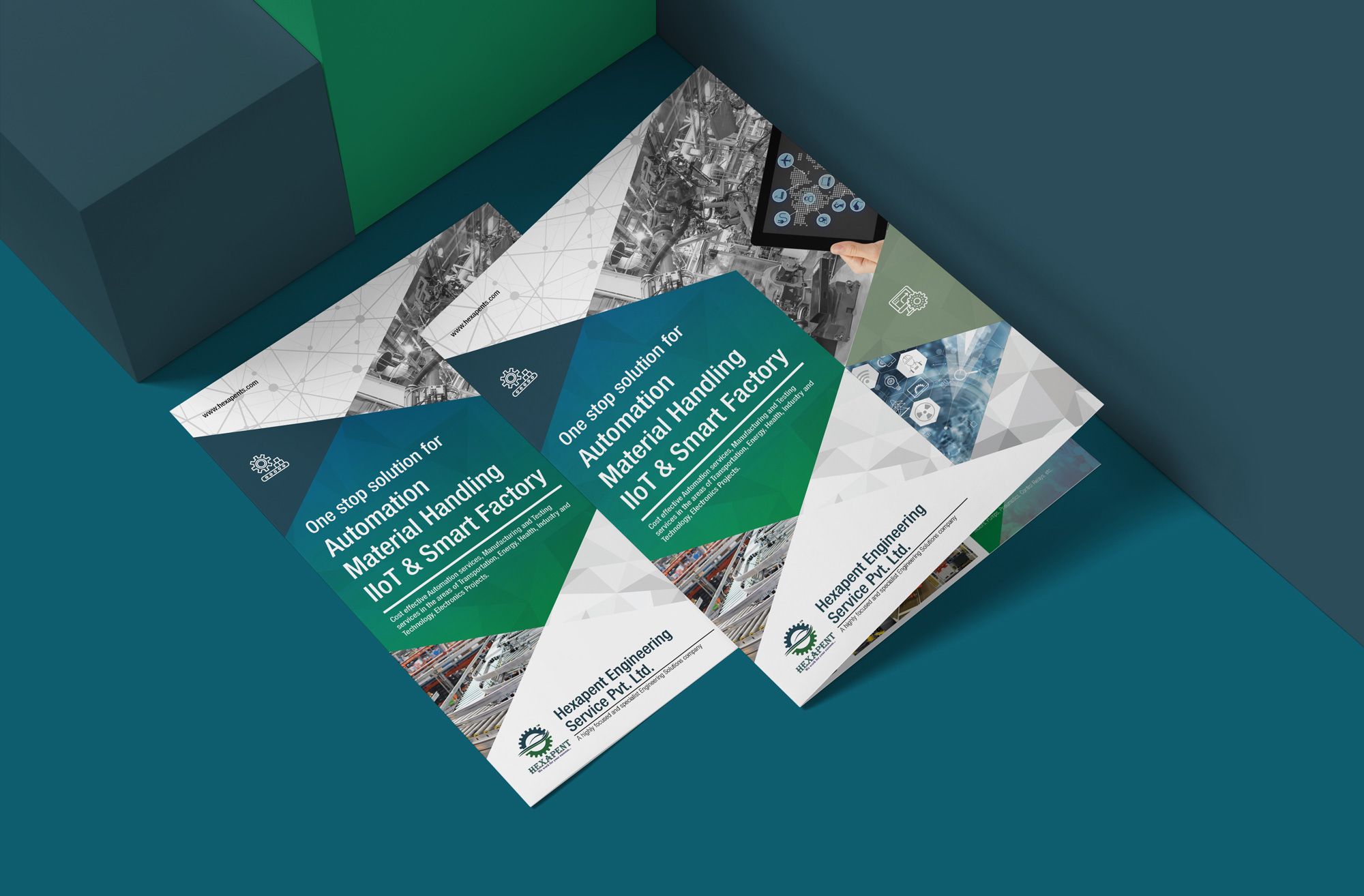 IoT Engineering Brochure Redesign - Wreckedpencils